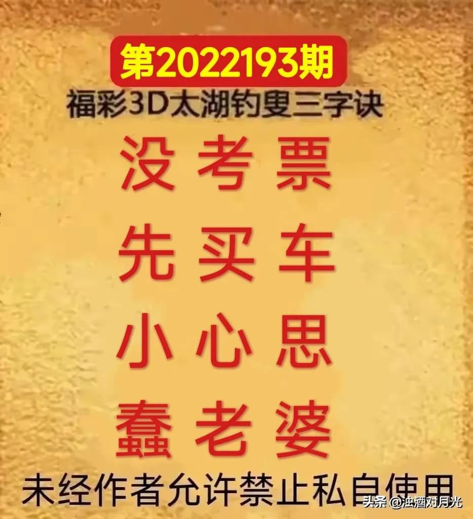 3D字谜太湖钓叟汇总，探寻数字背后的智慧与乐趣