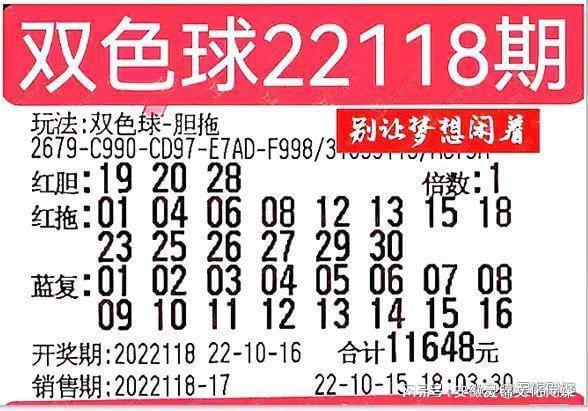 2019年双色球第83期开奖结果，梦想与幸运的碰撞