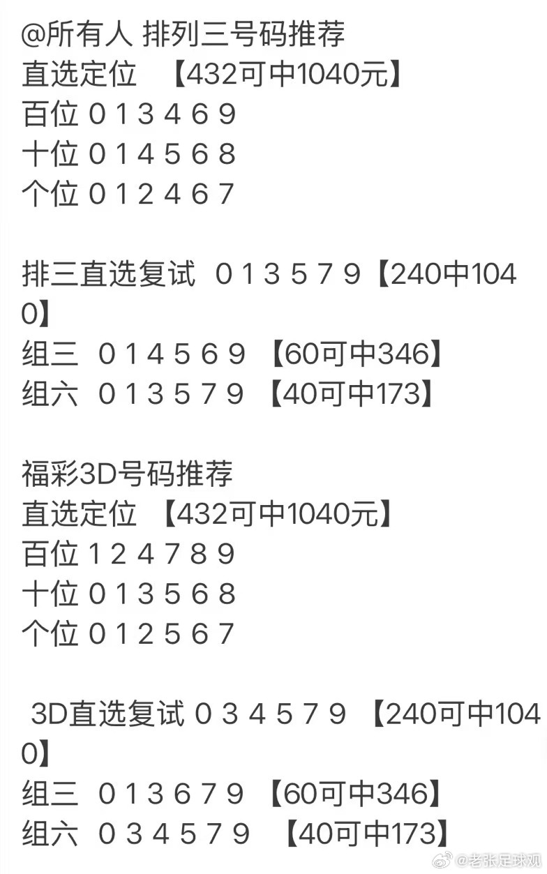 排列三预测，专家视角下的精准分析
